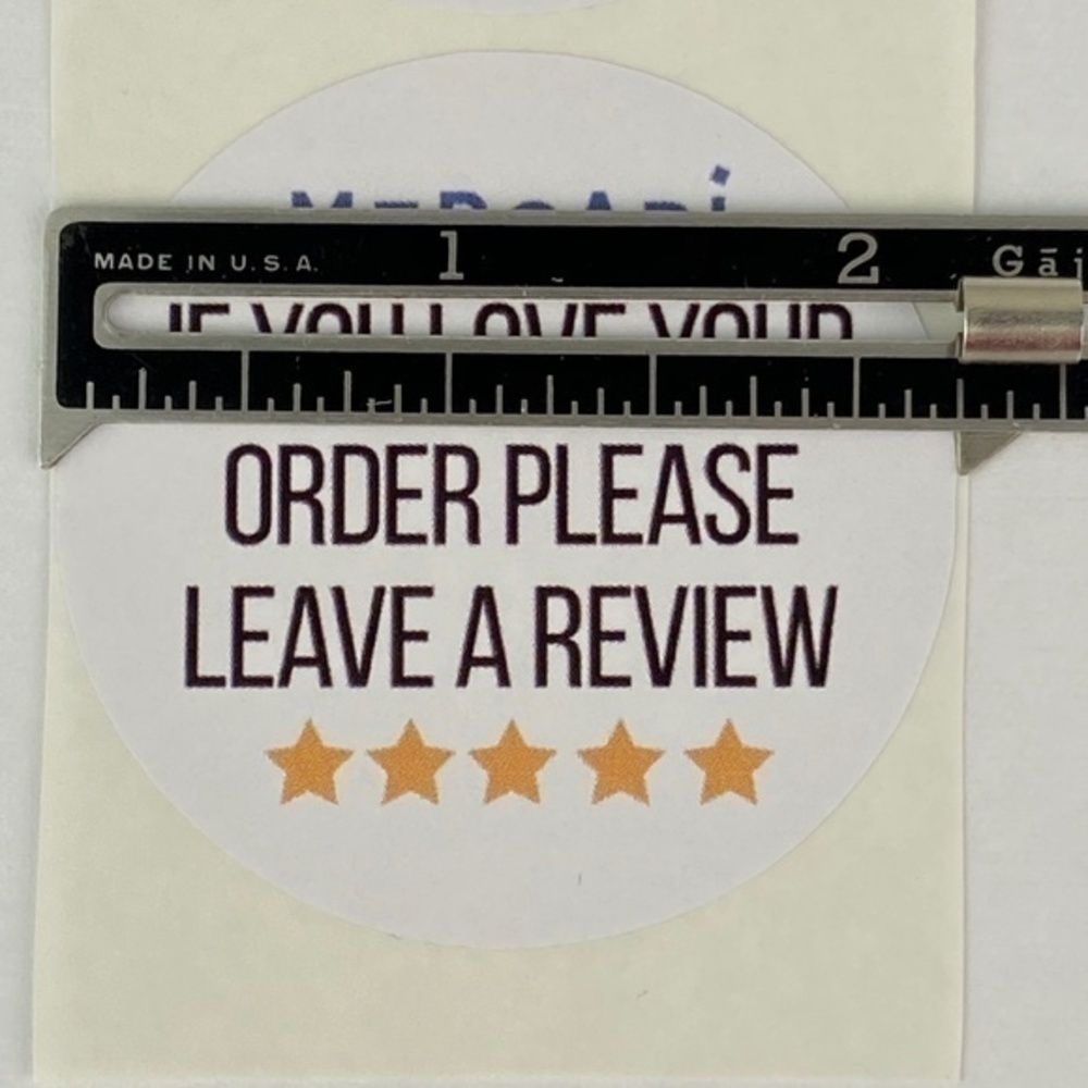 50‎ Packaging Sticker Labels 2 Inches Round - Picture 6 of 6